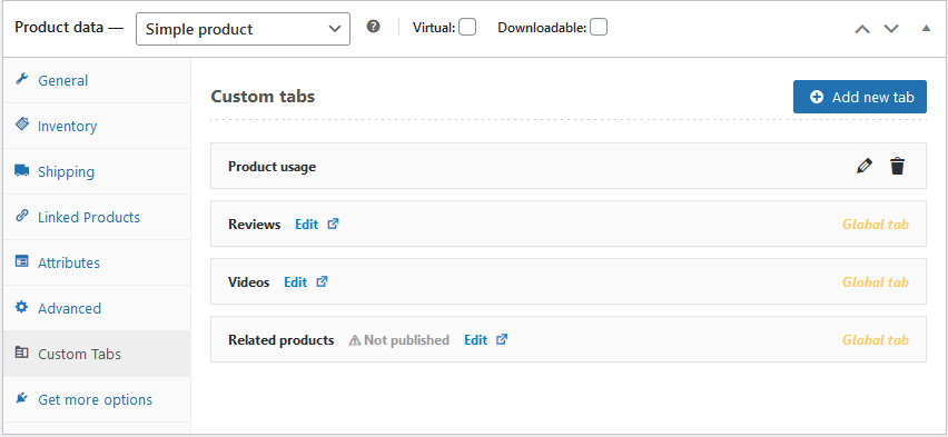 How To Add Custom Product Tabs In Woocommerce Web Builder Quality